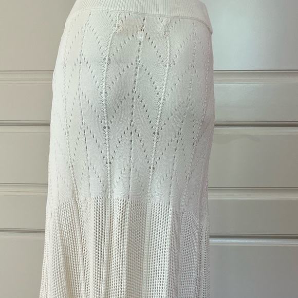 Jen's Pirate Booty ivory Knit Maxi Skirt - Picture 2 of 6